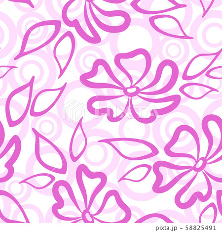 Seamless Floral Pattern 58825491