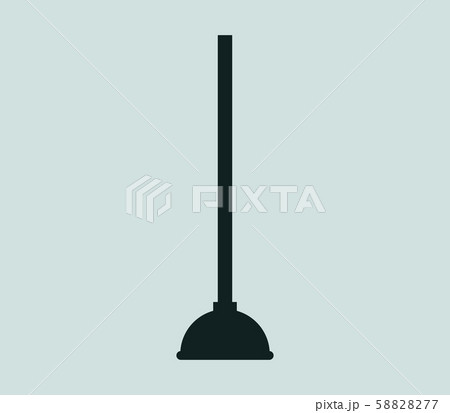 plunger icon 58828277
