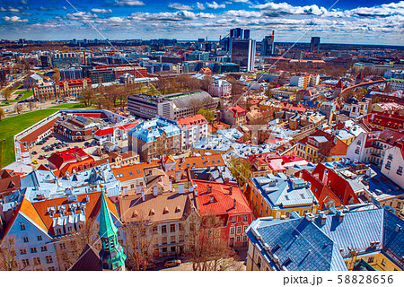 Old Tallinn view 58828656