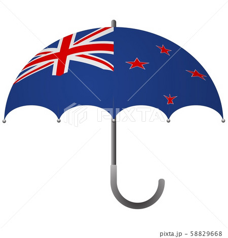 New Zealand flag umbrella New Zealand flag umbrella 58829668