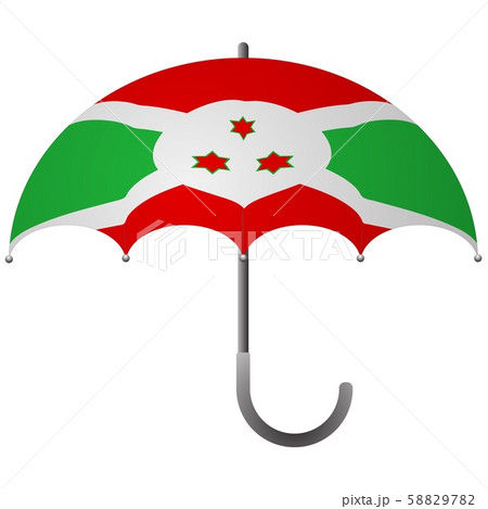 Burundi flag umbrella 58829782