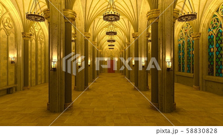 宮殿のイラスト素材 5808