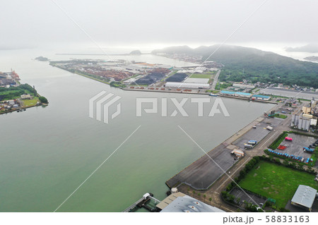 宮崎県日向市の細島港 宮崎県日向市の細島港 58833163