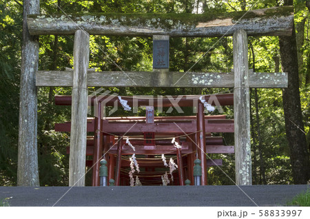 新屋山神社鳥居 新屋山神社鳥居 58833997