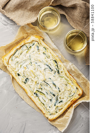 homemade tart with ricotta and zucchini homemade tart with ricotta and zucchini 58841100