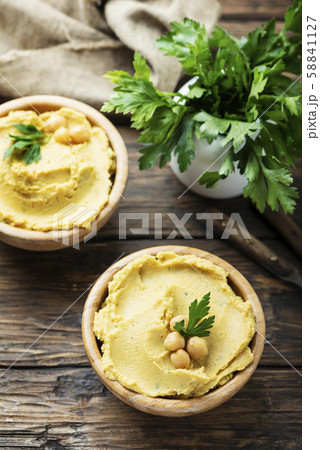 Middle east appetizer Hummus Middle east appetizer Hummus 58841127