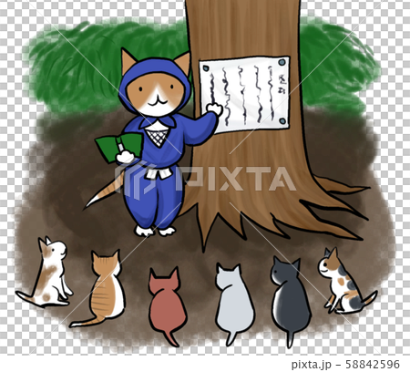 わかりやすく説明をする先生（ポイントチェック） 58842596