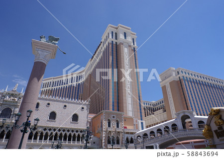 ラスベガスの風景（ベネチアンホテル） 58843694