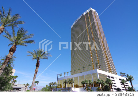 ラスベガスの風景（トランプホテル） 58843818