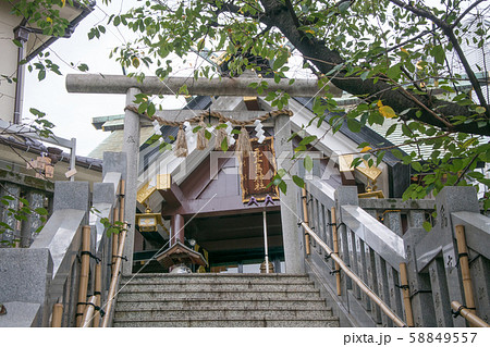 東京都　下谷七福神の寿老人　根岸の元三島神社 58849557