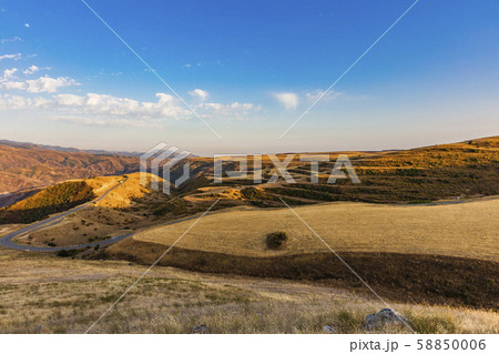 Kornidzor landscape panorama caucasus mountain Artsakh Nagorno Karabakh Armenia landmark 58850006