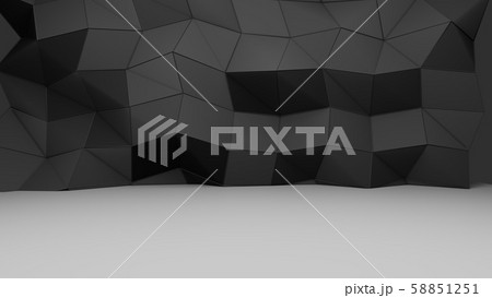 Dark abstract studio background. 3D rendering 58851251