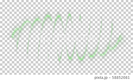 CGパーティクル レーザーで繭状に光るパーティクル CGパーティクル レーザーで繭状に光るパーティクル 58852081