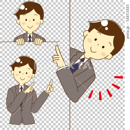 set, sets, pointing - Stock Illustration [58853885] - PIXTA