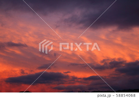 空と雲とが織りなす色紙 その1910 空と雲とが織りなす色紙 その1910 58854068