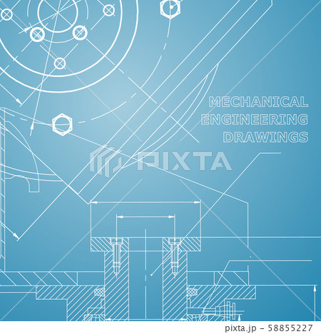 Vector engineering illustration. Cover, flyer, banner, background Vector engineering illustration. Cover, flyer, banner, background 58855227