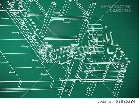 Vector engineering illustration. Cover, flyer, banner, background Vector engineering illustration. Cover, flyer, banner, background 58855334