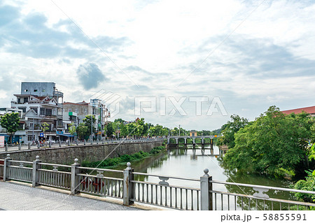 アンクー川の風景 ベトナム フエ アンクー川の風景 ベトナム フエ 58855591