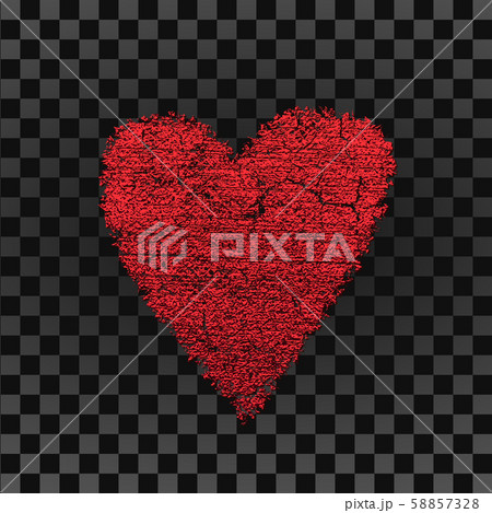 Design Template. Heart for Valentines Day 58857328