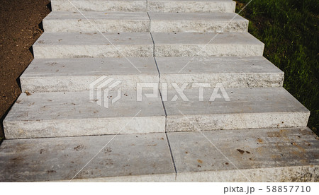 grey concrete stairs grey concrete stairs 58857710