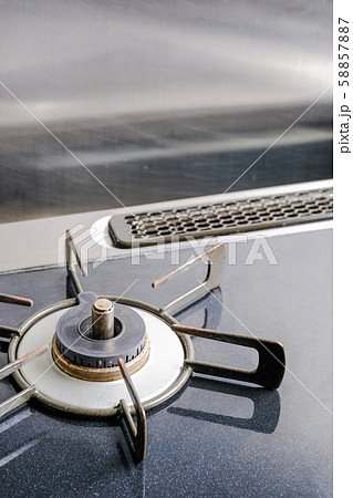 ガスコンロ (火無し) ガスコンロ (火無し) 58857887