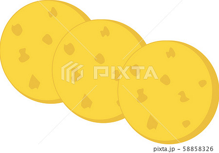バタークッキーのイラスト素材 5526