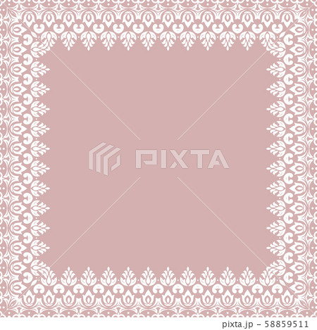 Floral Vector Fine Frame 58859511