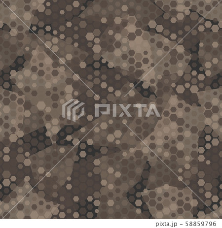 Texture military camouflage seamless pattern. Abstract army vector illustration Texture military camouflage seamless pattern. Abstract army vector illustration 58859796