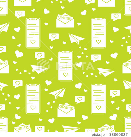 Romantic pattern Birthday, Valentine's day 58860827