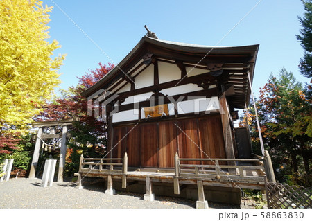 札幌　平岸天満宮　舞殿 58863830