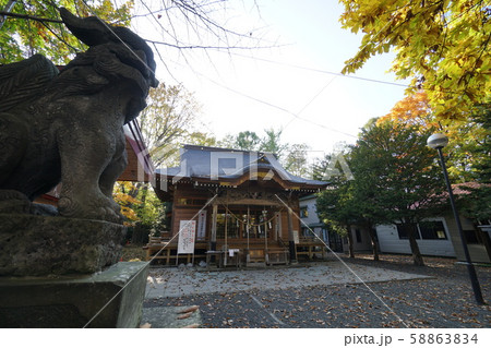 札幌市平岸天神山 相馬神社の写真素材 5634