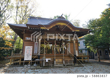 札幌市平岸天神山 相馬神社の写真素材 5637
