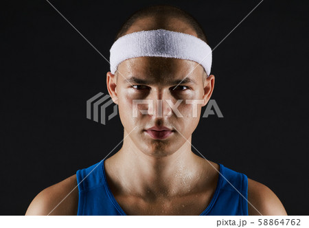 Young handsome sportsman 58864762