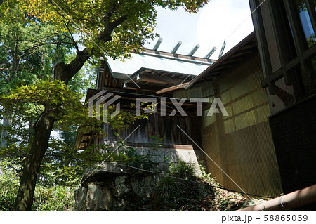 合格祈願の神社 龍ノ口八幡宮の本殿　岡山県岡山市中区 58865069