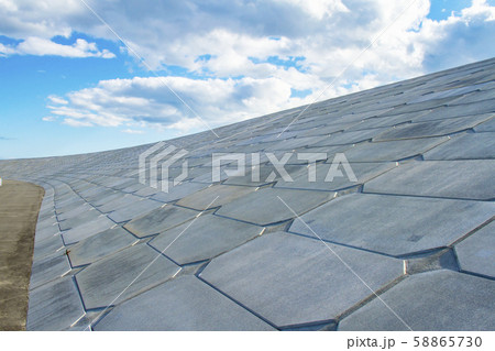防潮堤 防波堤 防潮堤 防波堤 58865730
