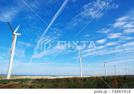 風力発電 風力発電 58865918