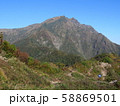 天神峠へのリフトより眺めた谷川岳（１０月） 58869501