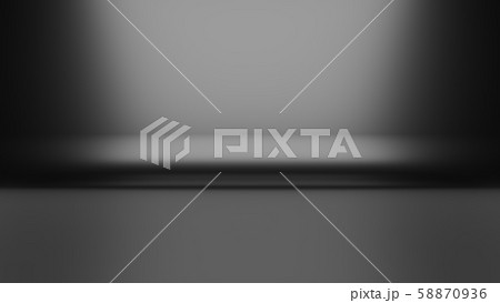 Dark abstract studio background. 3D rendering 58870936
