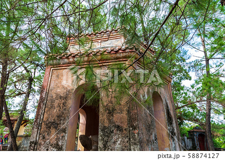 六角碑亭 ティエンムー寺院 フエ 六角碑亭 ティエンムー寺院 フエ 58874127