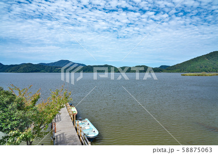 【三方五湖 (三方湖)】 福井県三方上中郡若狭町鳥浜 58875063