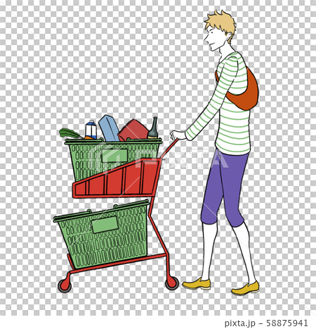 Shopping men Shopping men 58875941