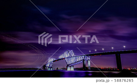 東京ゲートブリッジ　夜景 58876265