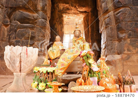 タ・ケウ寺院 アンコールワット遺跡群 カンボジア 世界遺産 タ・ケウ寺院 アンコールワット遺跡群 カンボジア 世界遺産 58878470