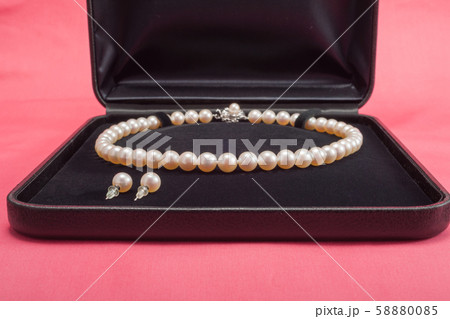 パールネックレス&ピアス パールネックレス&ピアス 58880085