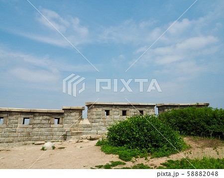 階段 城 城壁 58882048