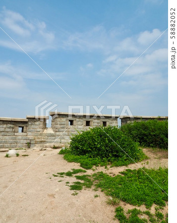 階段 城 城壁 58882052