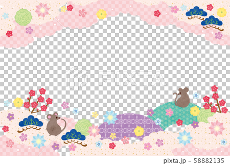 Child Year-New Year Card Template-A3 Tech 58882135