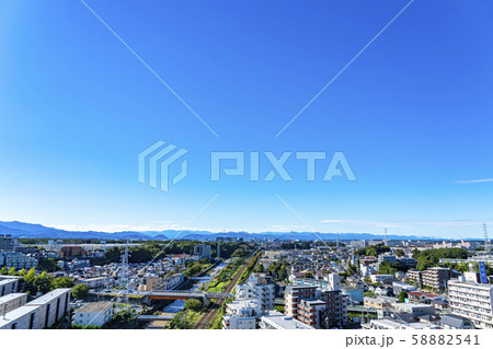 【東京都】町田市役所から見た街並み 58882541