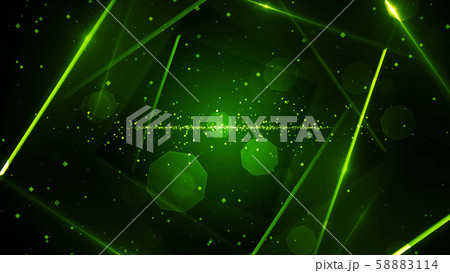Green virtual abstract background space tunnel with neon line lights Green virtual abstract background space tunnel with neon line lights 58883114
