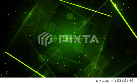 Green virtual abstract background space tunnel with neon line lights Green virtual abstract background space tunnel with neon line lights 58883244